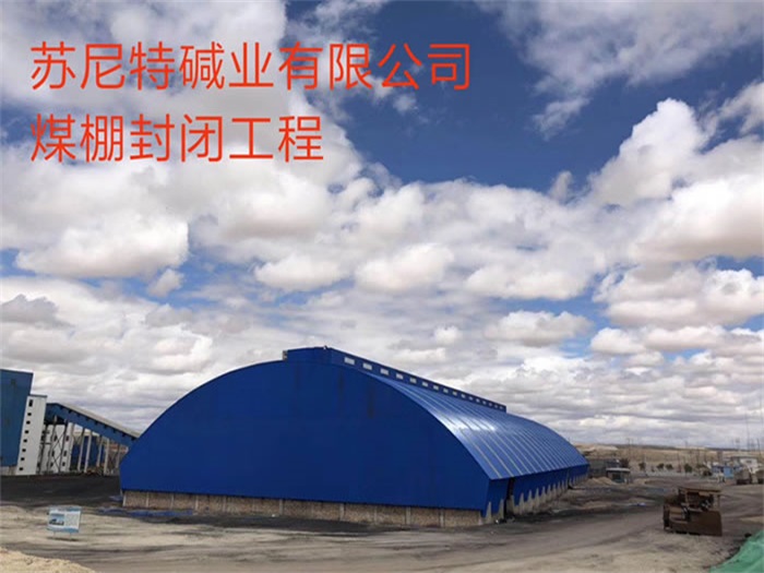 枣庄碱业有限公司煤棚封闭工程